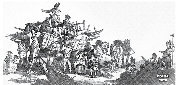 Supply wagon